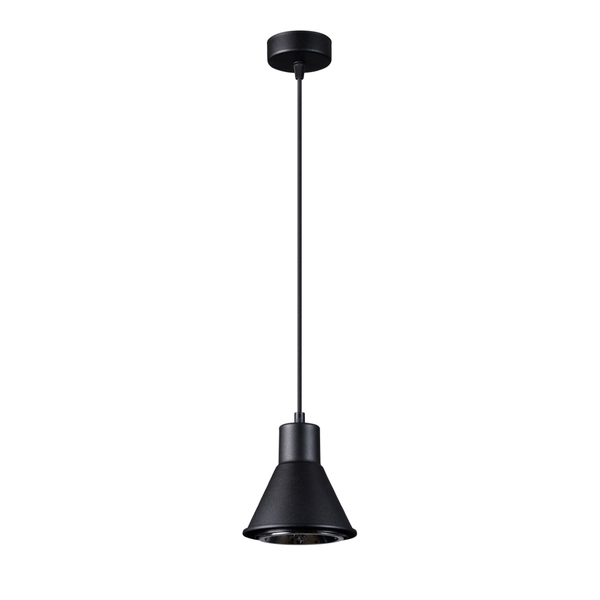 Lampe suspendue Conique 1 noir [ES111]