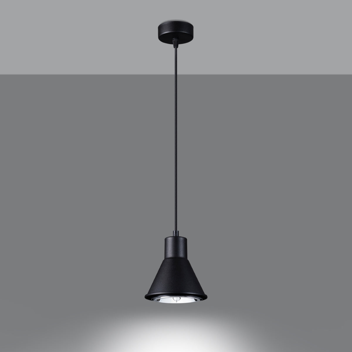 Conique 1 black pendant lamp [ES111]