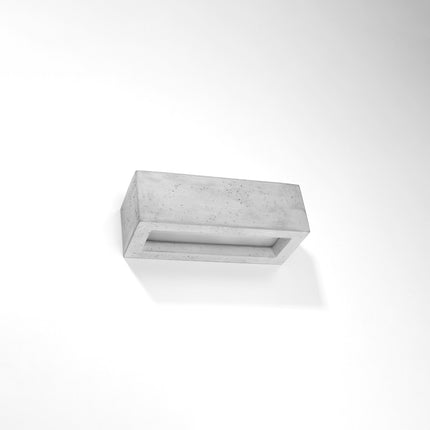 Applique Rectangle Ouvert 30 béton