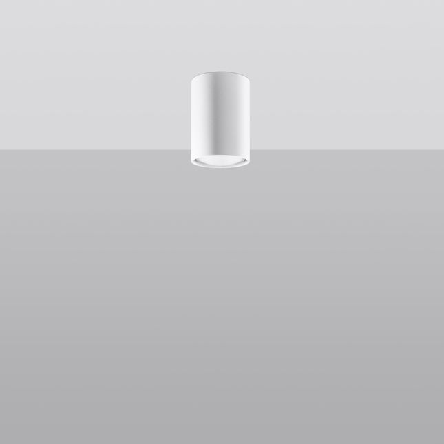 Tube 10 white ceiling light