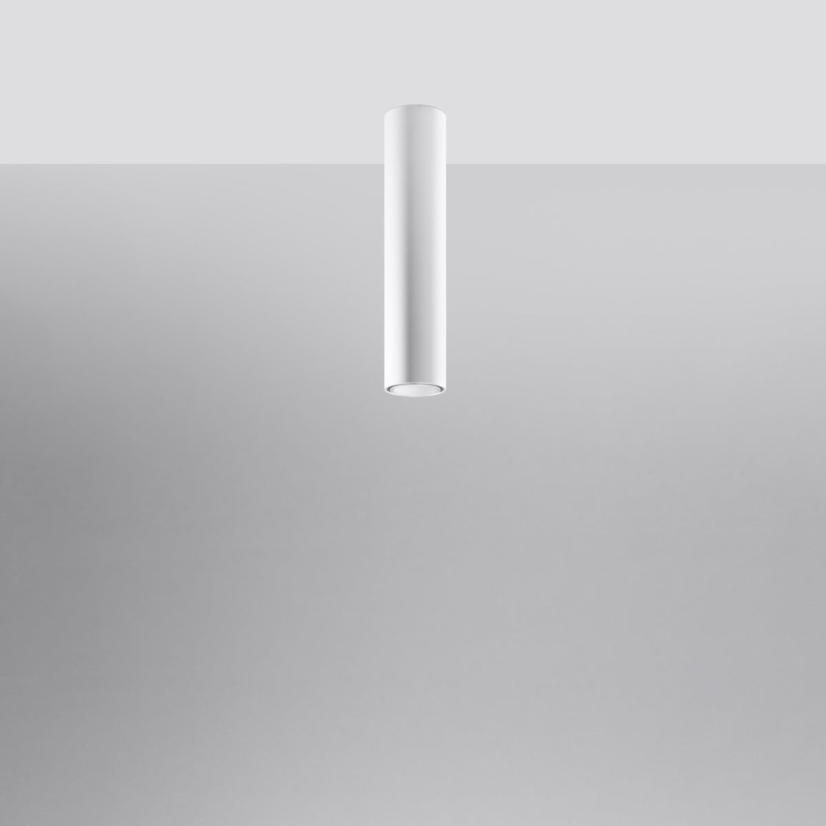 Tube 40 white ceiling light