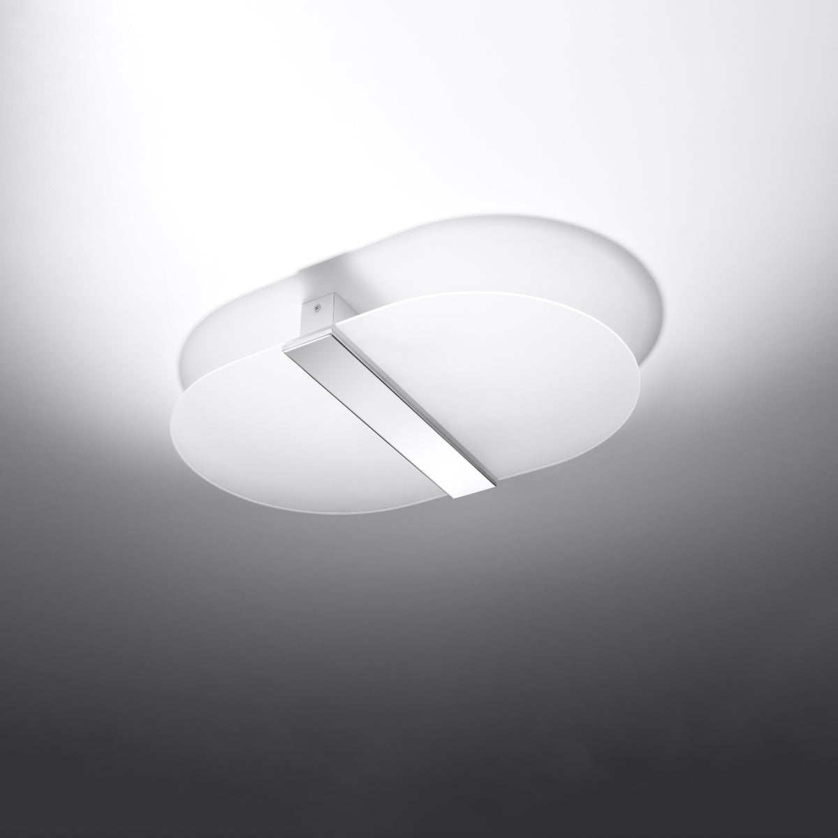 Oval Glass Ceiling Light