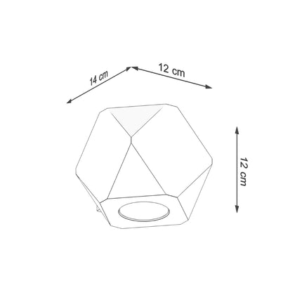 Applique Multi-Facettes bois naturel