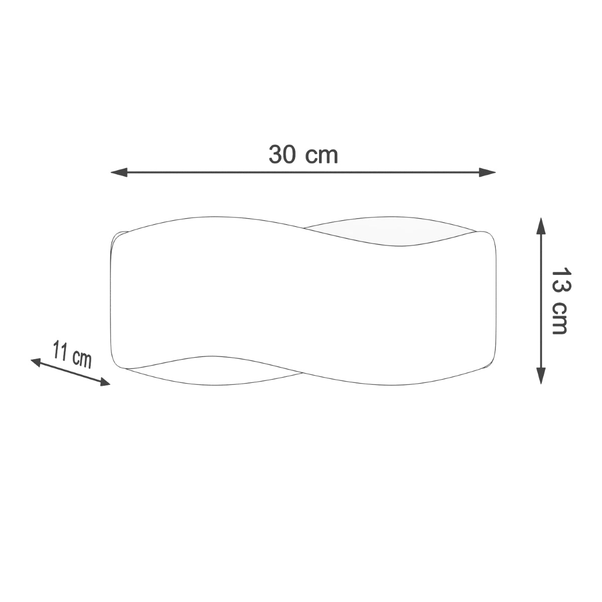 Applique Flux Lumineux 30 blanc