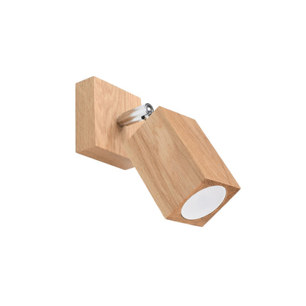 Applique Facette Cubique en chêne