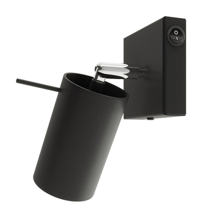 Applique Directionnelle LED noir un interrupteur