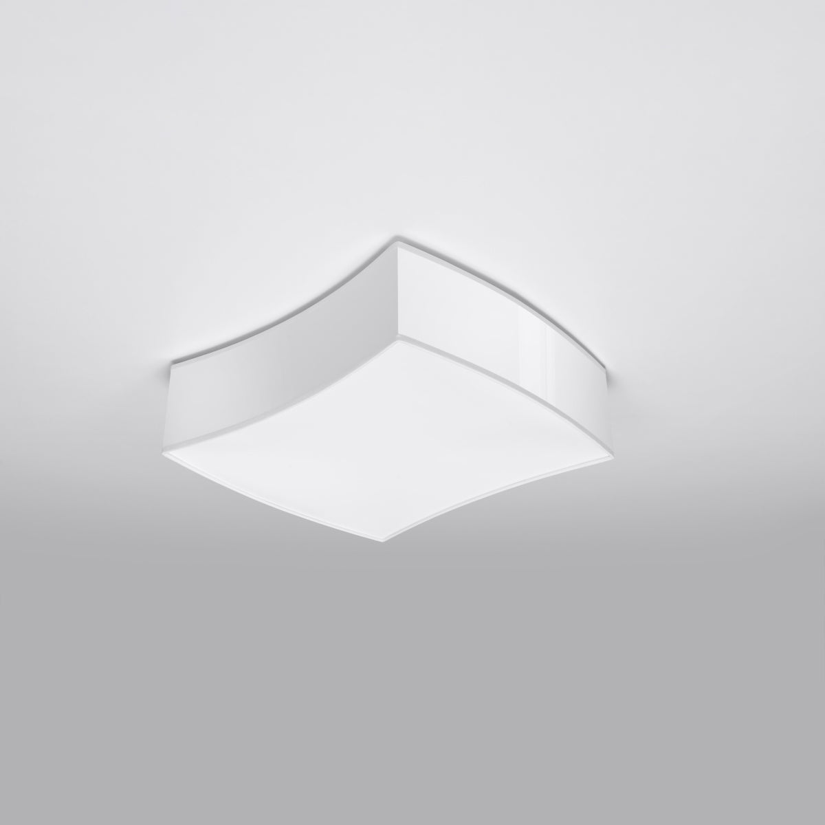 Square Ceiling Light Soft 1 white