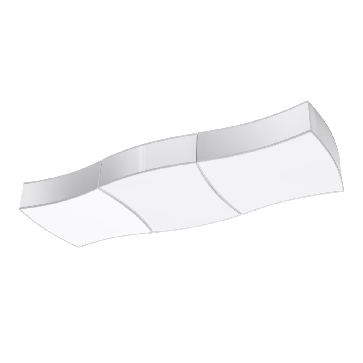 Square Ceiling Light Soft 3 white