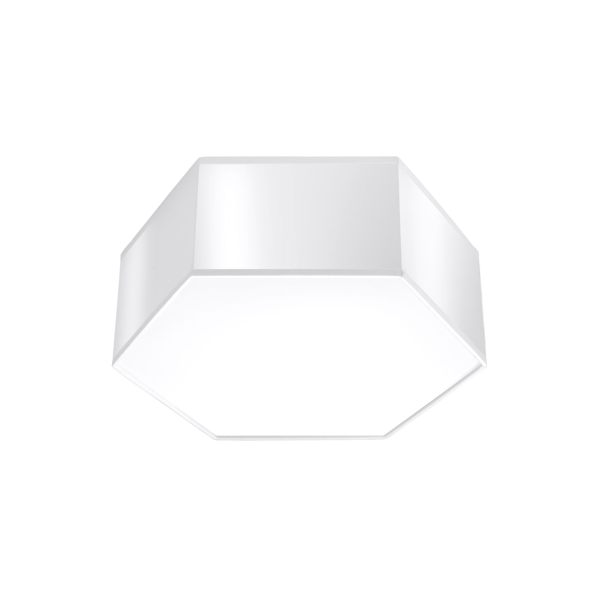 Pure 11 Hexagonal Ceiling Light White