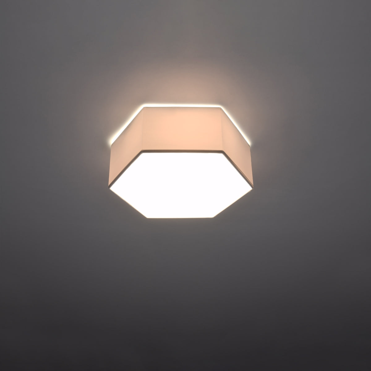 Pure 11 Hexagonal Ceiling Light White