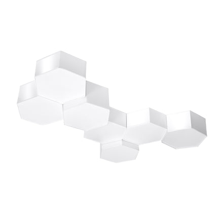 Pure 11 Hexagonal Ceiling Light White