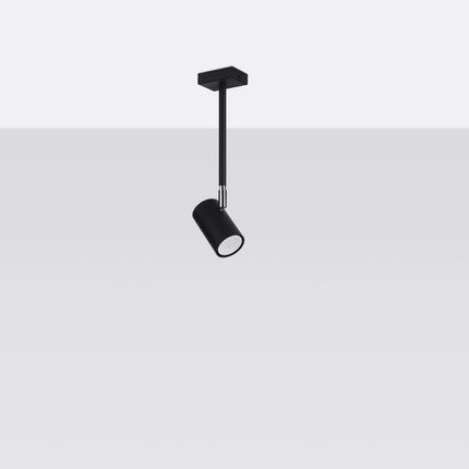 Plafonnier Précision Moderne noir
