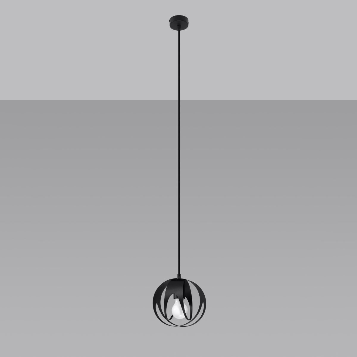 Lampe pendante TULOS 1 noir