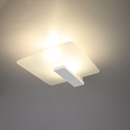 Plafonnier Envol Géométrique blanc