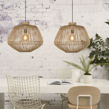 Madagascar Natural Rattan Suspension Ø60 cm
