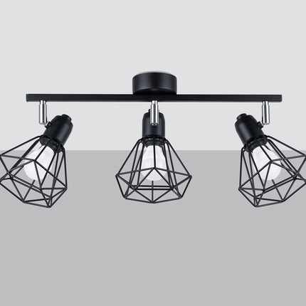 Plafonnier Ajustable LED 3 noir