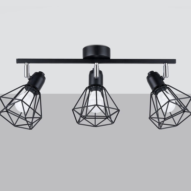 Plafonnier Ajustable LED 3 noir