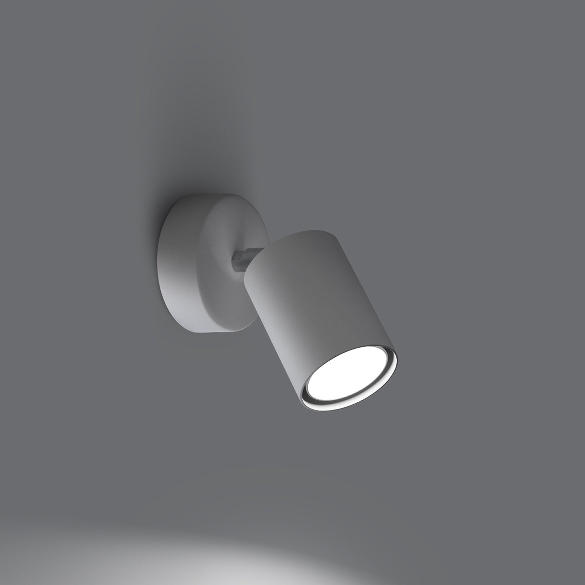 Focus Modern 1 white wall light