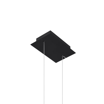 Lampe suspendue Anneau Solis 55 blanc 3000K