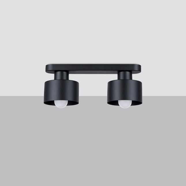 Plafonnier Cloche Design 2 noir