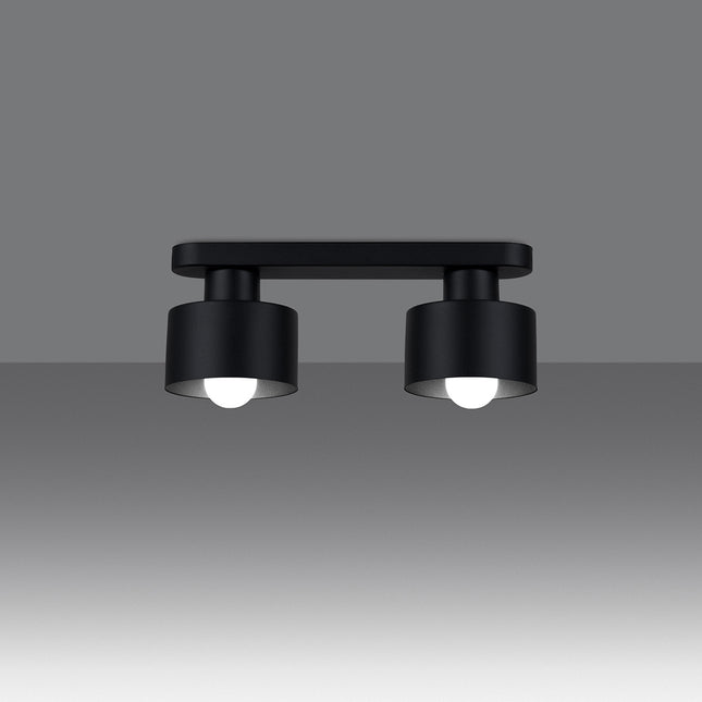 Plafonnier Cloche Design 2 noir