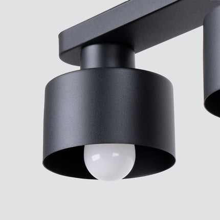 Deckenleuchte Bell Design 2 schwarz