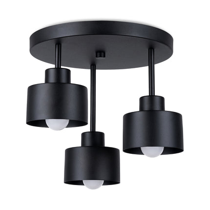 Deckenleuchte Bell Design 3 schwarz