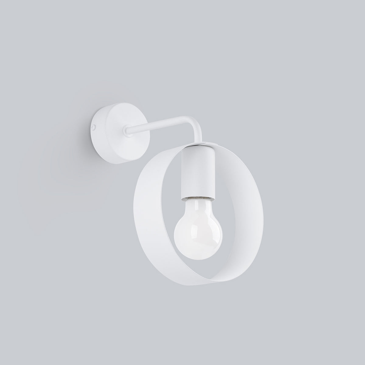 Cyclone Wall Light White