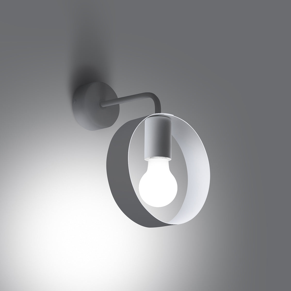 Cyclone Wall Light White