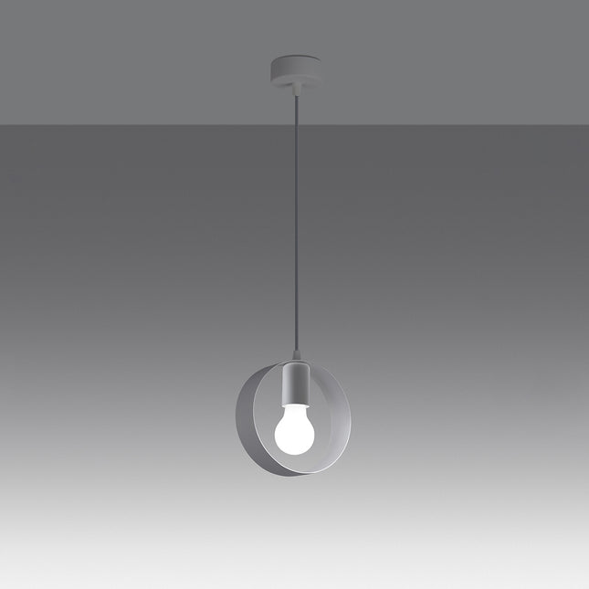 Lampe pendante Cyclone 1 blanc