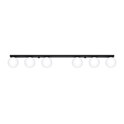 Plafonnier Globe Solis 6 noir