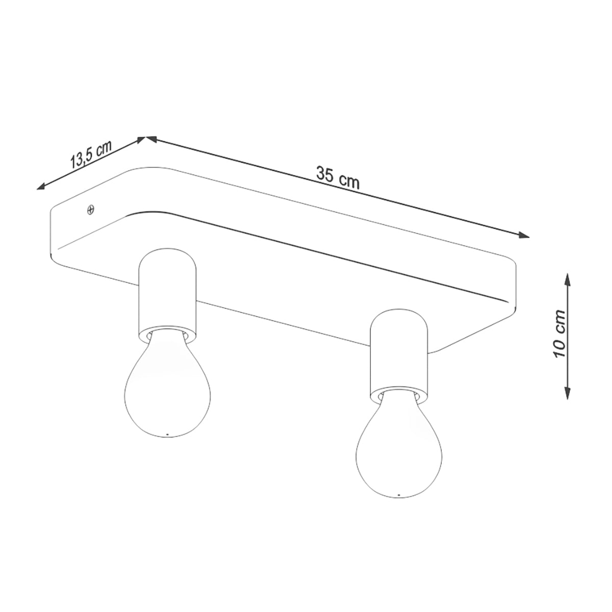 Modulo Industrial Ceiling Light 2