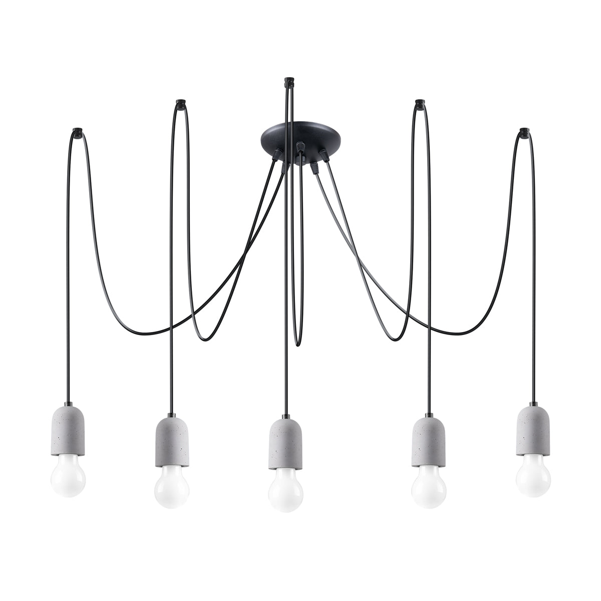 Refined Concrete Chandelier 5