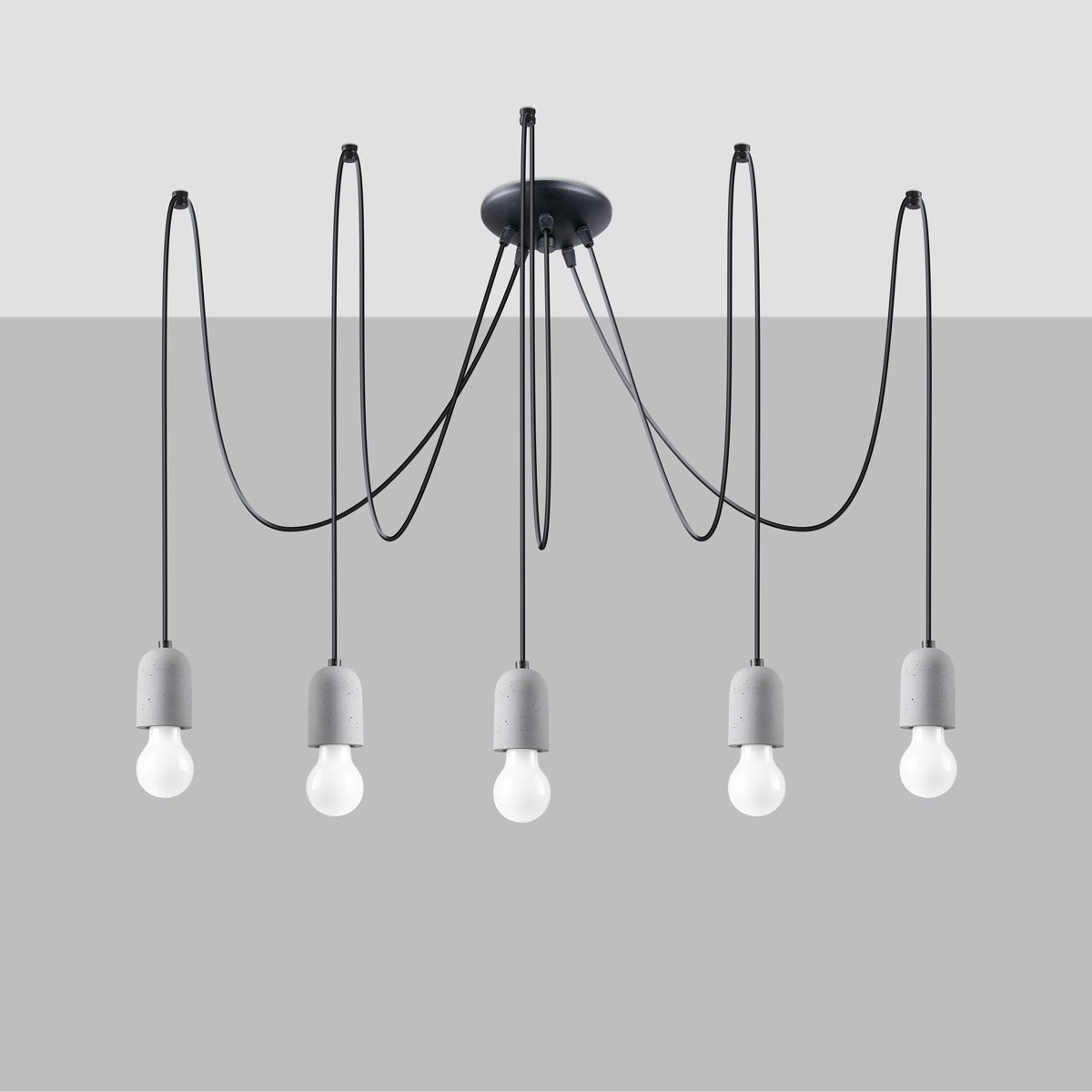 Refined Concrete Chandelier 5