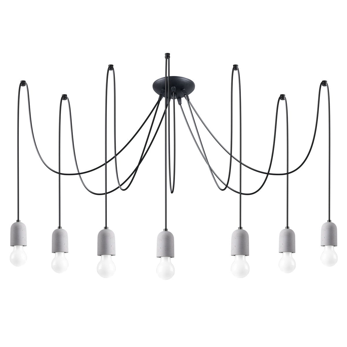 Refined Concrete Chandelier 7