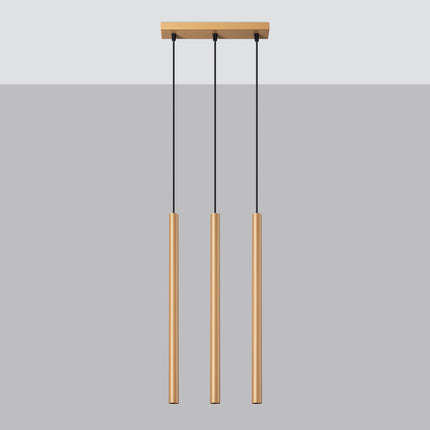 Lampe suspendue Halo 3L or