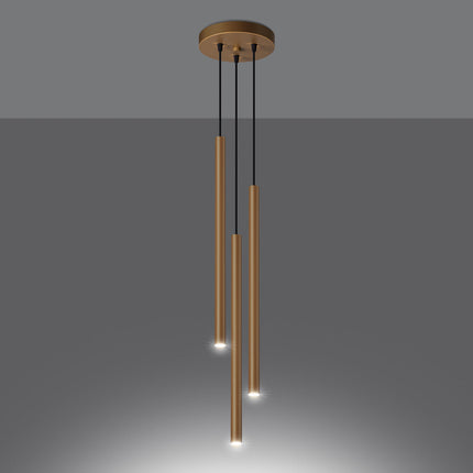 Lampe pendante Halo 3P or