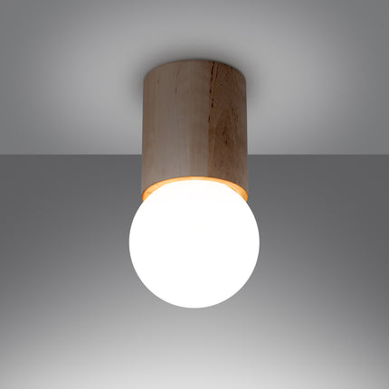 Pure Natural Wood Ceiling Light 12