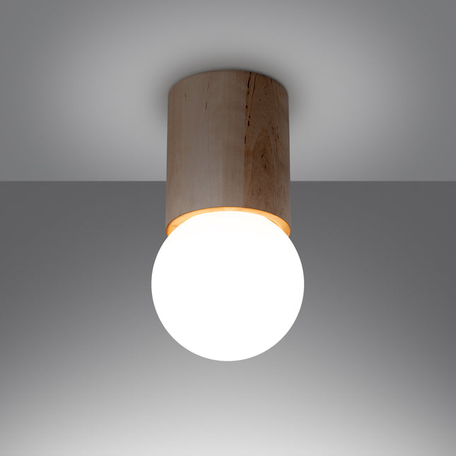 [EXP] Plafonnier Pure en Bois Naturel 12