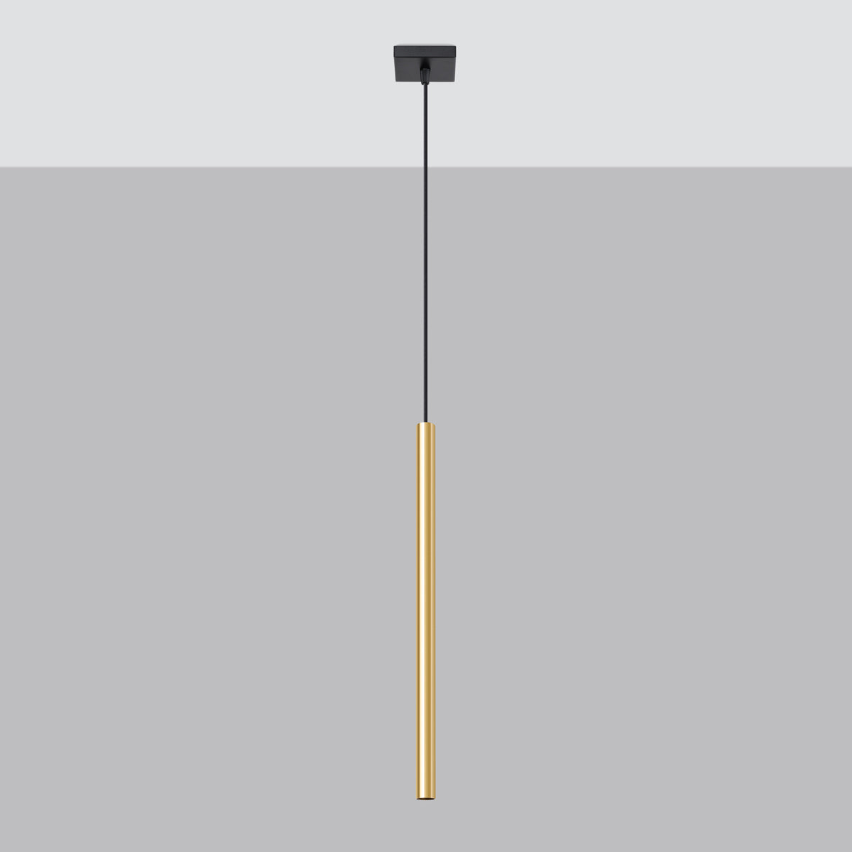 Halo 1 Polished Gold Pendant Lamp