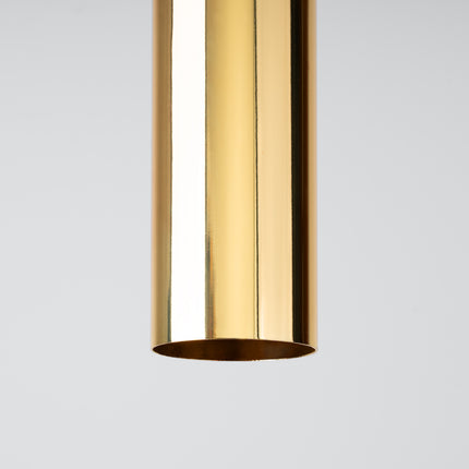 Plafonnier Tube 30 or poli