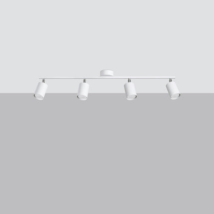 Plafonnier Focus Moderne 4L blanc