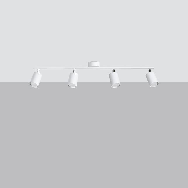 Plafonnier Focus Moderne 4L blanc