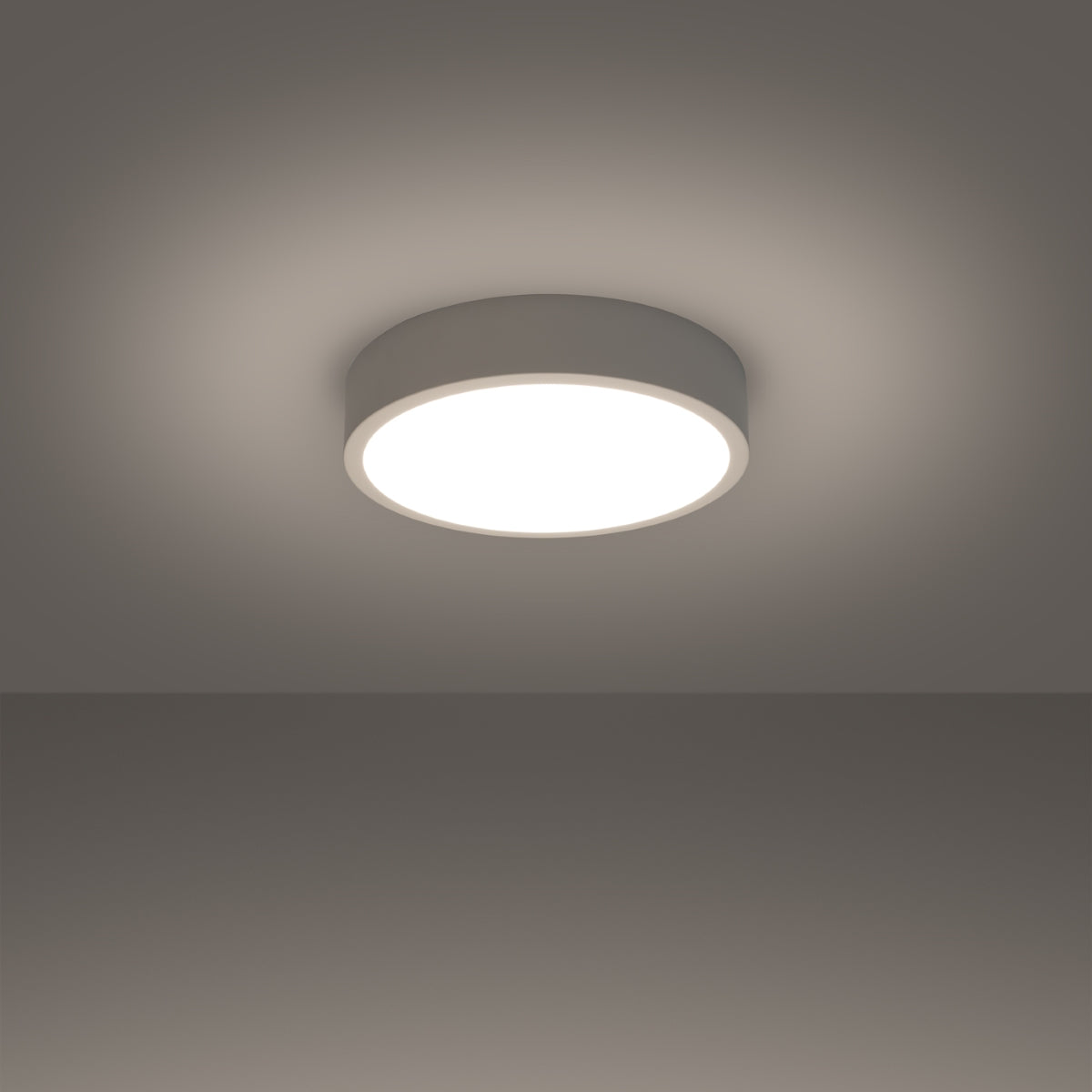 Plafonnier Cercle Moderne 30 blanc LED 3000K