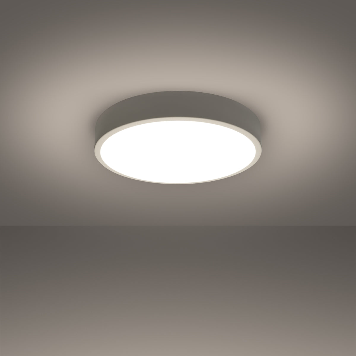 Plafonnier Cercle Moderne 40 blanc LED 3000K