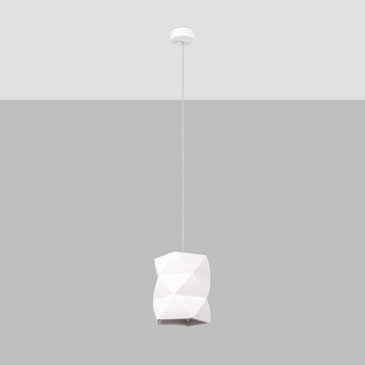 Gobi Geometric Ceramic Pendant Light