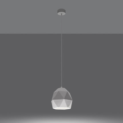 Mint Geometric Ceramic Pendant Light