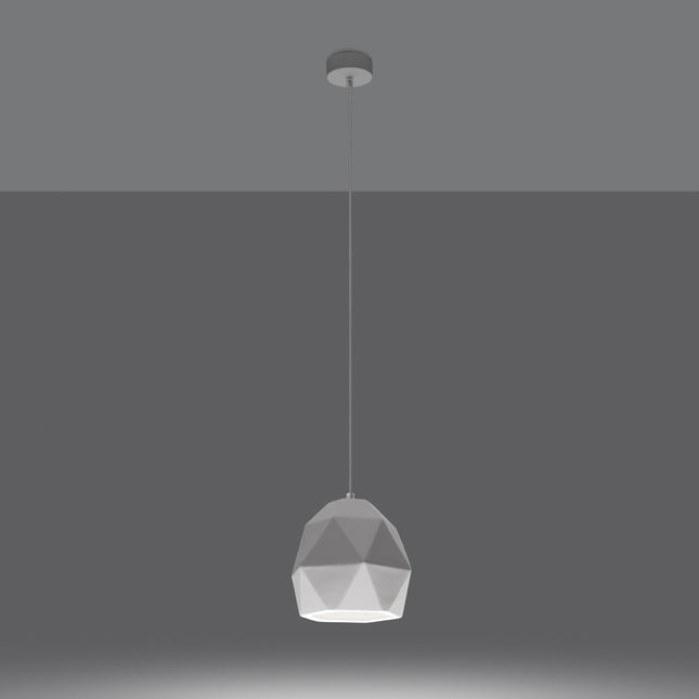 Suspension Géométrique en céramique Mint