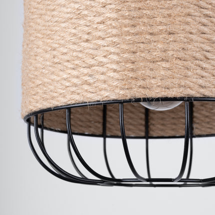 Lampe suspendue Cage Tissée