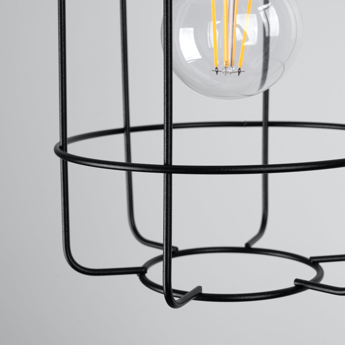 Industrial Cage Ceiling Light